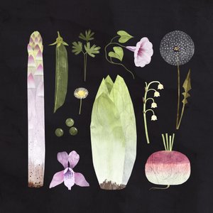 Veggies and Blooms, 2023 (w wersji cyfrowej) autorstwa Léa Le Pivert