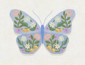 Motyl Spring Blooms, 2023 (cyfrowy)