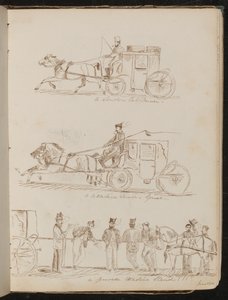 Badania „londyńskiego taksówkarza”, „kierowcy Cittadine – Genua” i „stoiska Genoese Cittadine” z 26/61 czerwca autorstwa Lady Butler