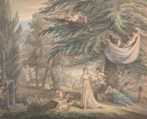 Alegoria miłości autorstwa Lady Diana Beauclerk
