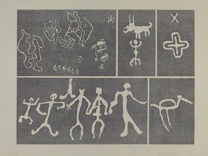Petroglyf - Zwierzę