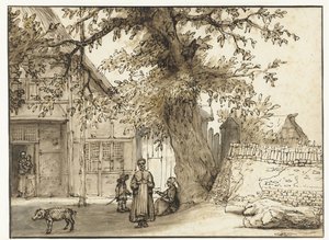 Herberg te Anrath autorstwa Lambert Doomer