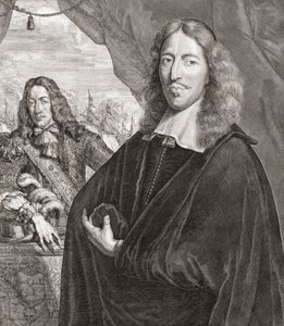 Johan de Witt aka Jan de Witt (po prawej) i jego brat Cornelis de Witt. autorstwa Lambert de Visscher
