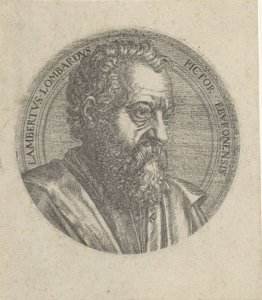 Portret Lamberta Lombarda autorstwa Lambertus Suavius