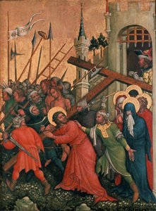 „Zwycięstwo króla Ludwika I Węgier nad Bułgarami w 1377”, 1430 autorstwa Lambrechter Votivtafel