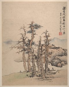 Krajobrazy według mistrzów Song i Yuan, 1642.