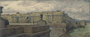 Plac Senacki w Petersburgu, 1904