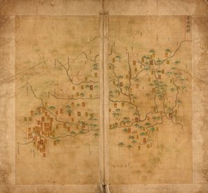 [mapa tamowania ryb]. autorstwa Langdon Warner