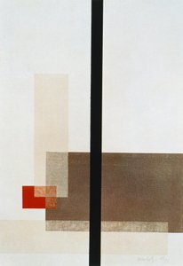 Kompozycja autorstwa Laszlo Moholy Nagy