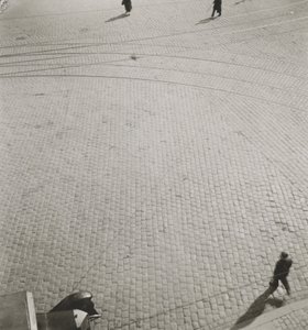 Bez tytułu, ok. 1920 (odbitka stykowa żelatynowo-srebrowa) autorstwa Laszlo Moholy Nagy