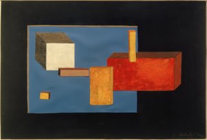 Elementy sceniczne autorstwa Laszlo Moholy-Nagy