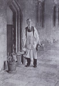 Scout College, Oxford (zdjęcie czarno-białe) autorstwa Laszlo Moholy Nagy