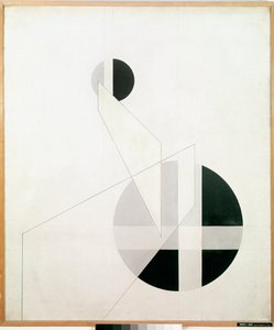 Kompozycja XX Obraz Laszlo Moholy-Nagy autorstwa Laszlo Moholy Nagy