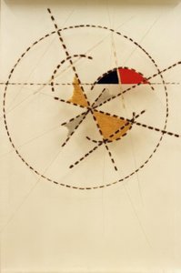 Kompozycja ekspresjonistyczna autorstwa Laszlo Moholy-Nagy