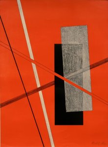 Konstrukcja. 6. Folder Kestnera autorstwa Laszlo Moholy-Nagy