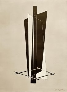 Konstrukcja. 6. Folder Kestnera autorstwa Laszlo Moholy Nagy