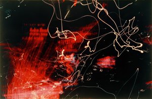 Bez tytułu / Ruch uliczny (światła miasta Eastgate Hotel) autorstwa Laszlo Moholy-Nagy