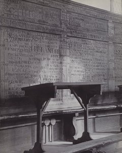 Szkoła średnia, Eton, The Gosling Panel (zdjęcie czarno-białe) autorstwa Laszlo Moholy Nagy