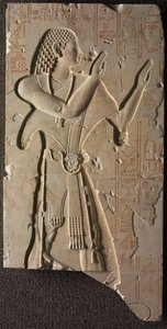 Mentuemhat w stroju kościelnym, ok. 667-647 pne autorstwa Late Period Egyptian