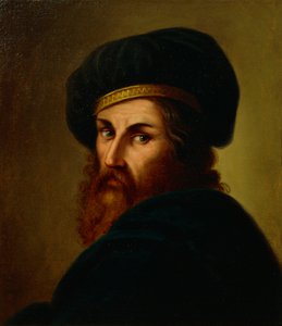 Portret malarza Ludovico Carracciego, autorstwa Lattanzio Quereny (1768-1853)