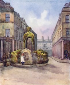Bath Street i fontanna wody mineralnej