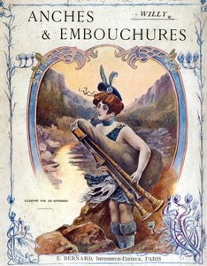 Okładka książki "Anches et embouchures" autorstwa Willy autorstwa Laurence Louise Le Riverend