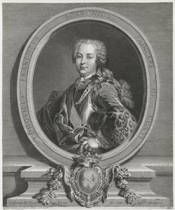 Laurent Cars - Louis François de Bourbon, książę Conti autorstwa Laurent Cars