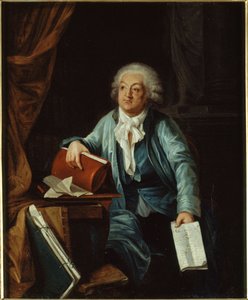 Portret Mirabeau w jego biurze