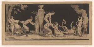 Bacchanaal (tytuł na obiekcie) autorstwa Laurent Guyot (attributed to)