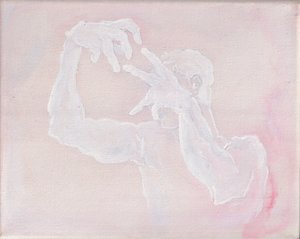 Rzeźbiarski, 2025 (akryl na płótnie)