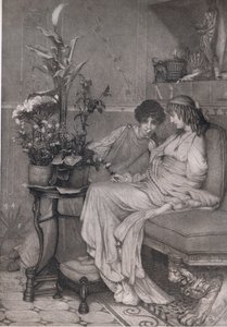 Poufnie, Bibbys Annual autorstwa Lawrence (after) Alma Tadema