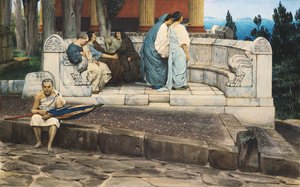 Jeśli Podium, 1871 autorstwa Lawrence Alma Tadema