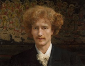 Portrait of Ignacy Jan Paderewski autorstwa Lawrence Alma Tadema