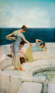 Silberfavoriten, um 1903, 1918 von Lawrence Alma Tadema