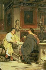Dyskurs; Czat autorstwa Lawrence Alma Tadema