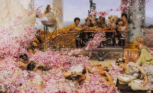 Róże Heliogabala autorstwa Lawrence Alma Tadema