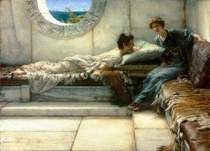 Sekret autorstwa Lawrence Alma Tadema