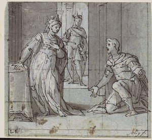 Haman błaga Esther o życie