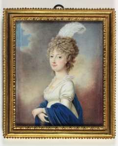 Marie-Therese-Charlotte, księżna Angouleme (emalia) autorstwa Le Chevalier De Beaumont