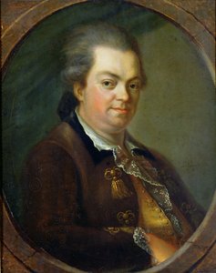 Portret przypuszczalnie hrabiego Alessandro di Cagliostro (1743-95) 1778
