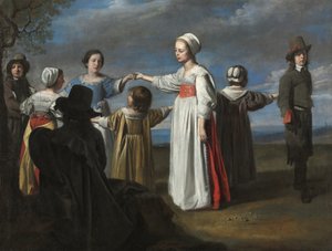 Krąg z Le Nain - Tańczące dzieci, ok. 1650 r.