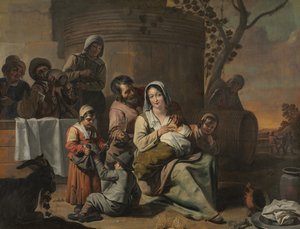 Scena vintage, ok.1650