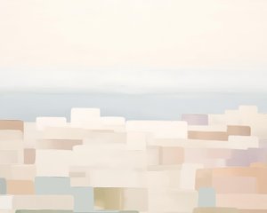 Ocean Blocks, ok. 2023 (mixed media)