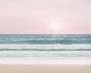 Różowa plaża, ok. 2017 r. (zdjęcie)