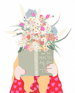 Self Care, ok. 2019 r. (media mieszane) autorstwa Leah Straatsma