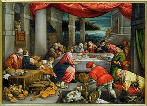 Les Noces de Cana - Wesele w Cana ... autorstwa Leandro da Ponte Bassano