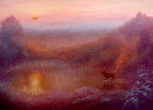 Widok na miasto, 2019 autorstwa Lee Campbell