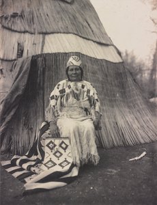 Edna Kash-kash, Indianka z Cayuse autorstwa Lee Moorhouse