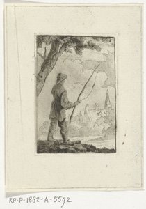 Wędkarz autorstwa Leendert Brasser