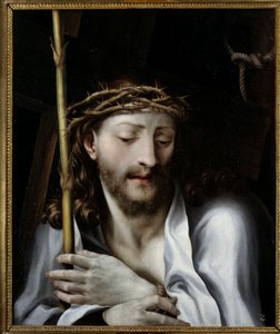 Chrystus z trzciną mówi Chrystus korona cierniowa Obraz Lelio Orsi (1511-1587) XVI-wieczne słońce. 0,55x0,46 m Muzeum Montpellier Fabre